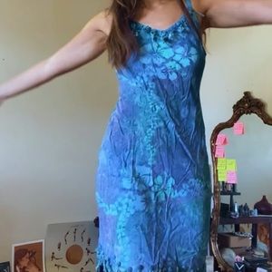 Tropical Tantrum Hawaii Floral Midi Dress